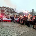 Odsłonięcie pomnika i rodzinny marsz w ramach obchodów Dnia Niepodległości w gminie Piszczac