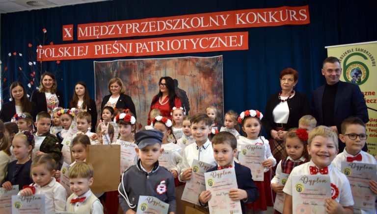 10. Międzyprzedszkolny Konkurs Polskiej Pieśni Patriotycznej w Przedszkolu nr 6