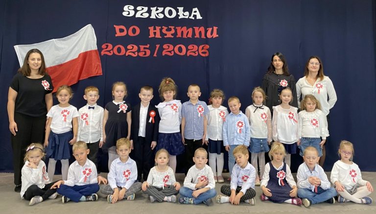 Przedszkolaki z Rakowisk uczciły Święto Niepodległości