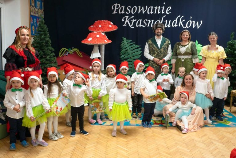 Pasowanie krasnoludków w Przedszkolu Samorządowym nr 3 w Białej Podlaskiej