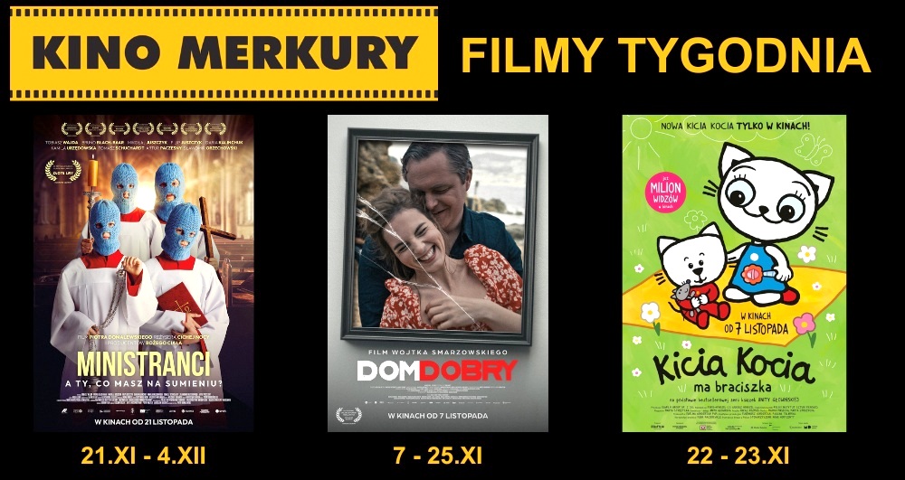 'Zwierzogród 2', 'Kicia Kocia' i 'Ministranci' do zobaczenia w kinie Merkury