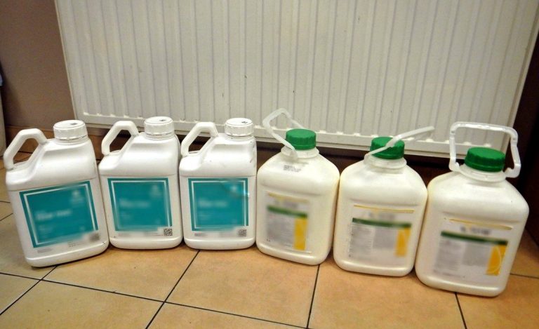 Nielegalne preparaty do chemicznej ochrony roślin w rękach celników