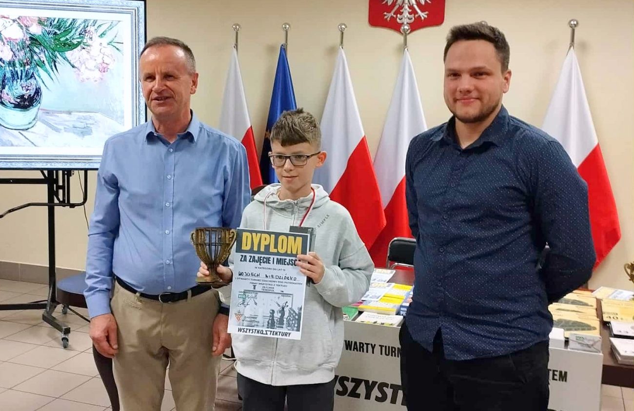 Udany debiut Otwartego Turnieju Szachowego pod patronatem firmy Wszystko z Tektury w Terespolu
