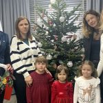 Przedszkolaki z Rakowisk z wizytą świąteczną u wójta gminy Biała Podlaska