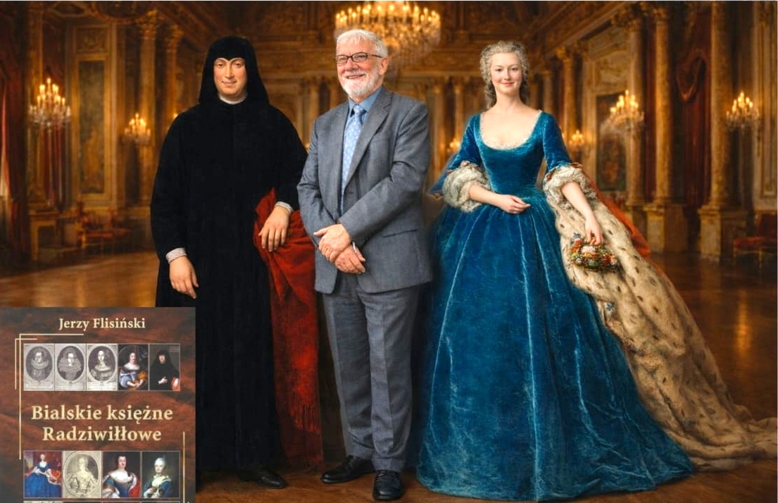 Jerzy Flisiński zaprasza na promocję swojej najnowszej książki 'Bialskie księżne Radziwiłłowe'
