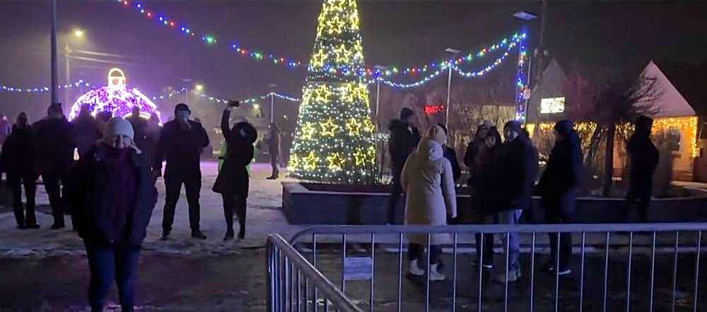 Tak witano nowy rok na rynku w Piszczacu