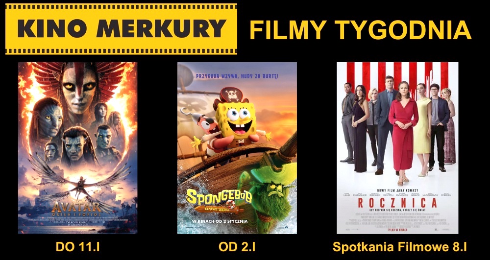 Co jest grane: 'SpongeBob', 'Avatar' i pierwszy hollywoodzki film Jana Komasy – 'Rocznica'