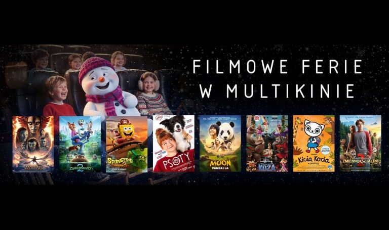 Ferie na wielkim ekranie Multikina. Animacje i filmy familijne idealne na końcówkę zimowej przerwy