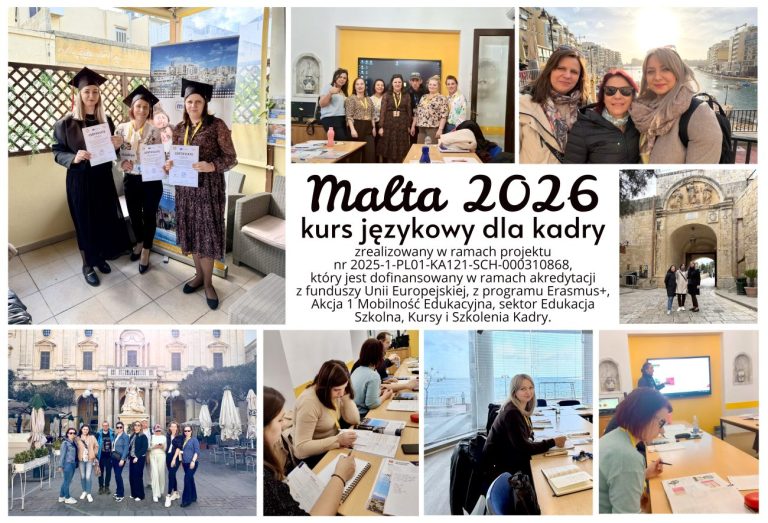 Z Małaszewicz na Maltę! Nauczycielki z Reymonta szlifowały angielski w słońcu południa