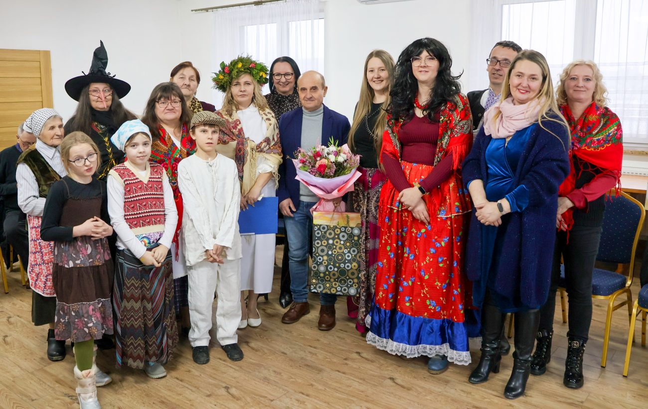 Podsumowanie projektu w Łomazach i wzruszające pożegnanie dyrektora Ryszarda Bieleckiego