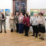 Nałęczowskie inspiracje w Pałacu Potockich. Międzyrzeccy artyści pokazali efekty pleneru