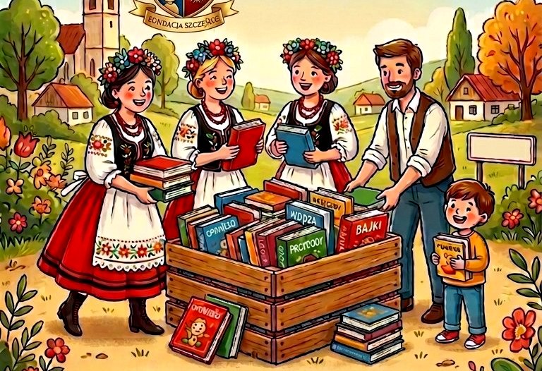 Podaruj książce drugie życie! Wisznice i Wygoda zbierają literaturę dla Fundacji Szczęśliwe Dzieciństwo