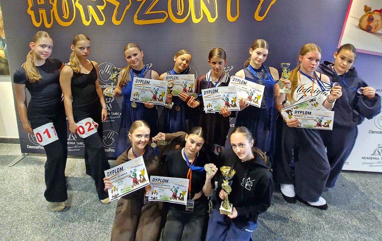 Wielki sukces bialskich tancerzy! Dance Academy Studio przywozi blisko 70 medali z Łap i Białegostoku