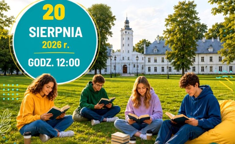 Książka, koc i szum drzew. W parku Radziwiłłów odbędzie się Ciche Czytanie