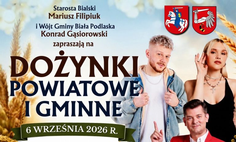 Zenek Martyniuk, Bryska i B.R.O. w Białej Podlaskiej. Znamy program Dożynek Powiatowo-Gminnych