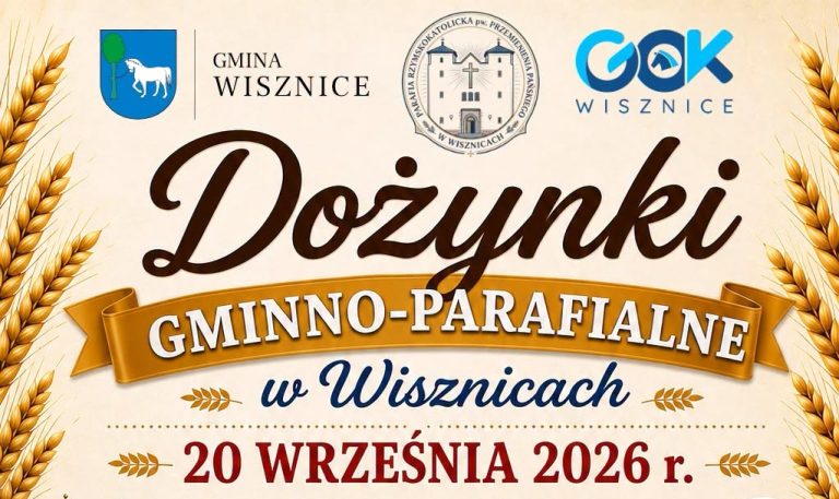 Wisznice zapraszają na dożynki! Zobacz, jakie atrakcje przygotowano na placu przy plebanii
