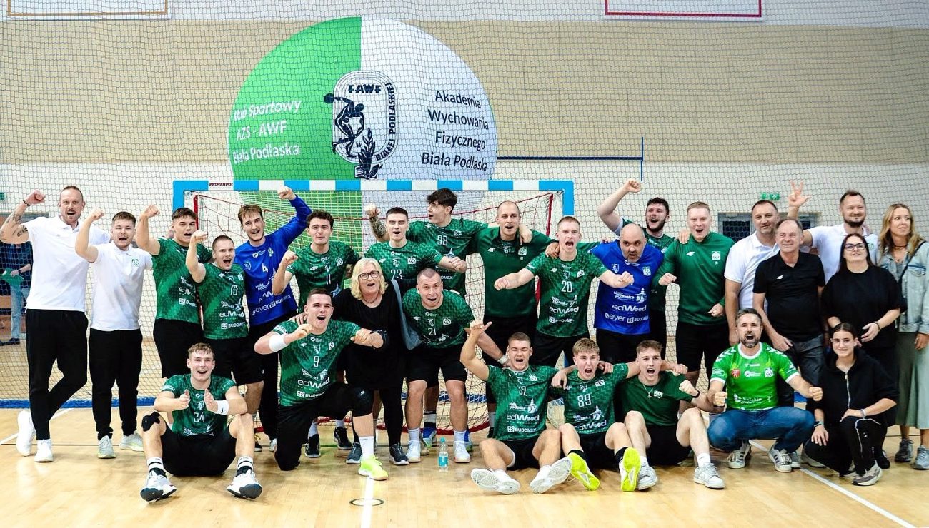 AZS-AWF znów zwycięski. Bohaterami bramkarze i Jakub Tarasiuk